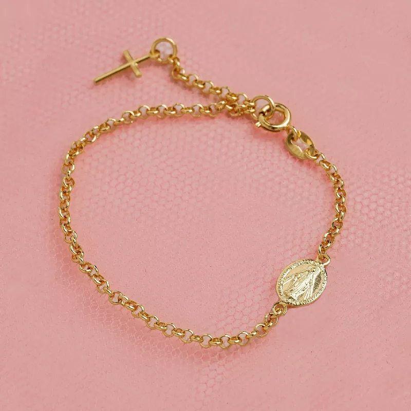 P Virgen Milagrosa Mini 16.5 cms Extensor Cruz  - 53021 - Foto 1